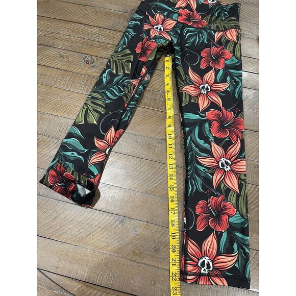 Project X Flower Aloha Vlad Capri Leggings - Women's Size S - Picture 6 of 6